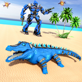 Crocodile Robot Transform Robot Transforming Games