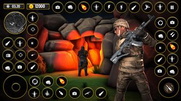 FPS Commando Sniper Gun Games Affiche