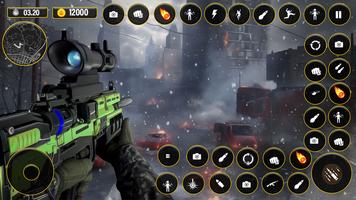 FPS Commando Sniper Gun Games capture d'écran 2