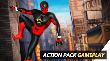 Spider Rope Superhero Games 3D تصوير الشاشة 1