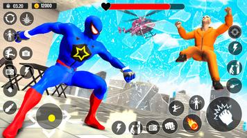 Spider Rope Superhero Games 3D imagem de tela 2