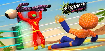 Stickman Ring Fighting Game