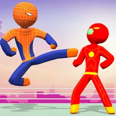 Stickman Ring Fighting Game