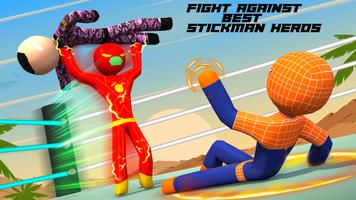 Juego de lucha Stickman Ring captura de pantalla 1