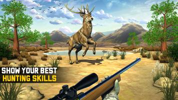 Wild Animal Hunting 3D Offline Plakat