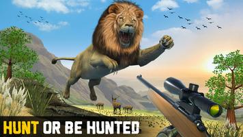Wild Animal Hunting 3D Offline captura de pantalla 1