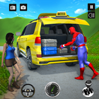 Superhero Car Games Taxi Games icon