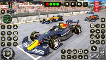 Formula Car Racing Cartaz