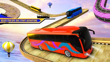 Mega Ramp Bus Stunt Game 2023 captura de pantalla 1