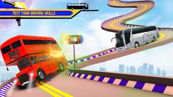 Mega Ramp Bus Stunt Game 2023 captura de pantalla 3