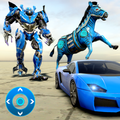 Zebra Robot Car Game: Robot Transform Games