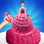 Fashion Doll- Girls Cake Games أيقونة