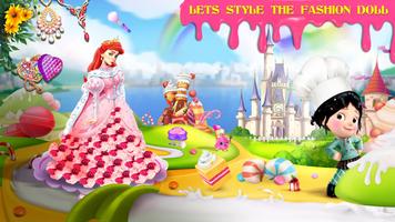 Fashion Doll- Girls Cake Games تصوير الشاشة 1