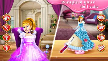 3 Schermata Fashion Doll- Girls Cake Games