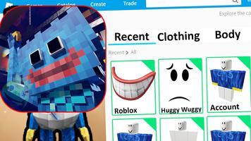 Poster Blue Zuggy Monster Skin roblox