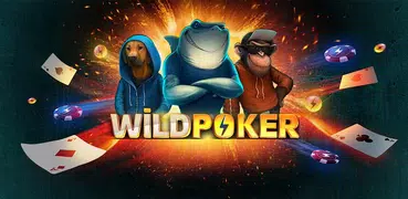 Wild Poker: Texas Holdem Poker Game with Power-Ups