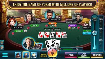 Wild Poker: Texas Holdem Poker Game with Power-Ups 포스터