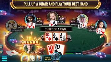 Wild Poker: Jogo de Poker Texas Holdem com Poderes imagem de tela 2