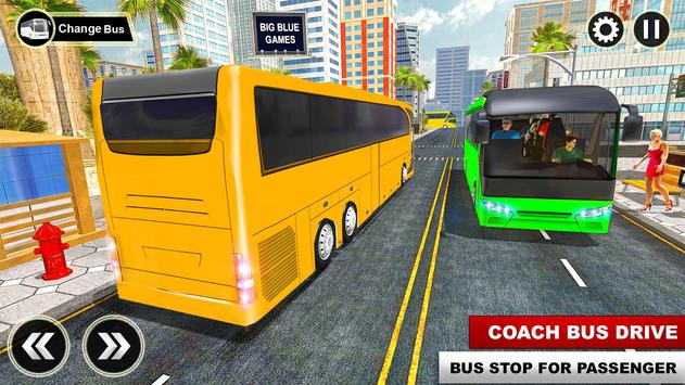 City Passenger Coach Bus Simulator: Bus Driving 3D screenshot 6