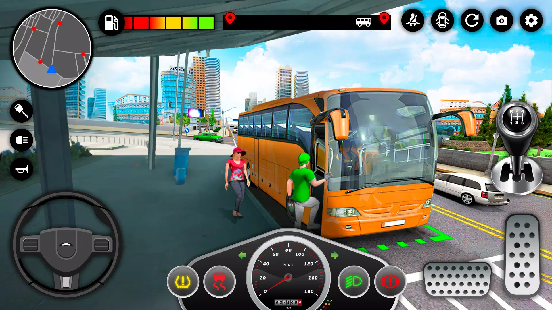 Baixe o Jogo de ônibus 3D para dirigir MOD APK v2.97.1 para Android