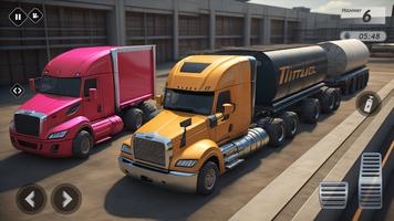 Jogo de Condução de Caminhã 3d Cartaz