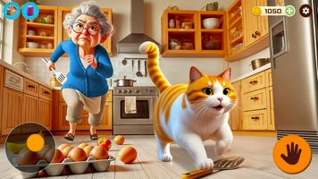 katzen simulator familie Plakat