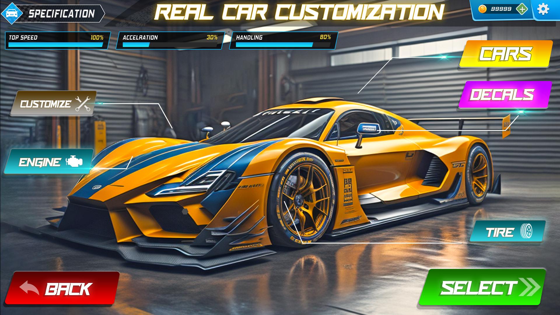 play free offline car racing games