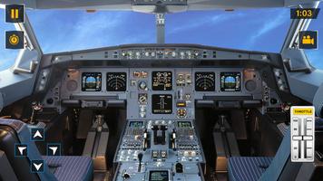 Pilot Flight Simulator Offline پوسٹر