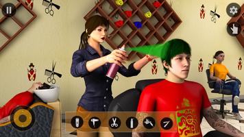 Barber Shop Hair Cutting Salon پوسٹر