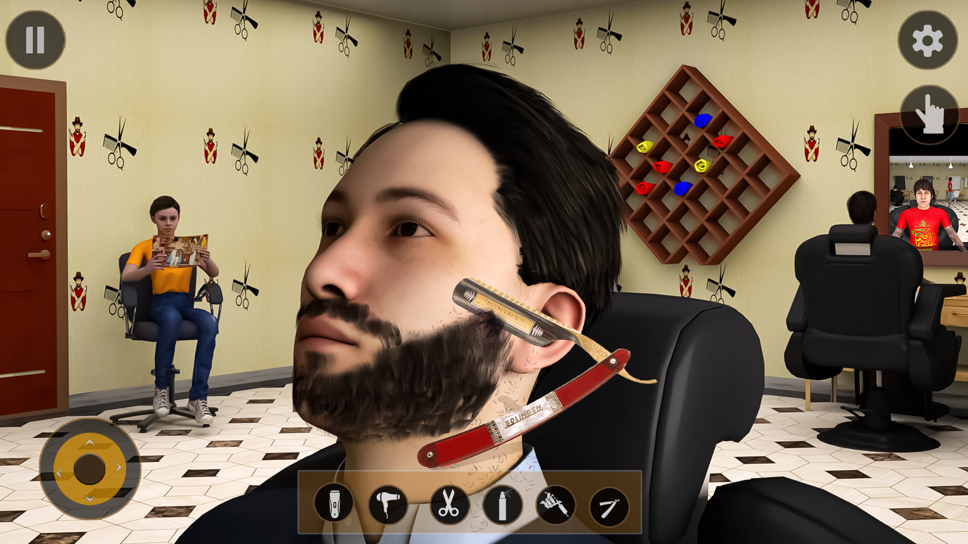 Barber Shop Hair Cut Sim Games 1.6 APK + Mod for Android.