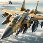 Fighter Jet Warfare Air Combat آئیکن