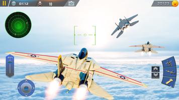 Fighter Jet Warfare Air Combat Affiche
