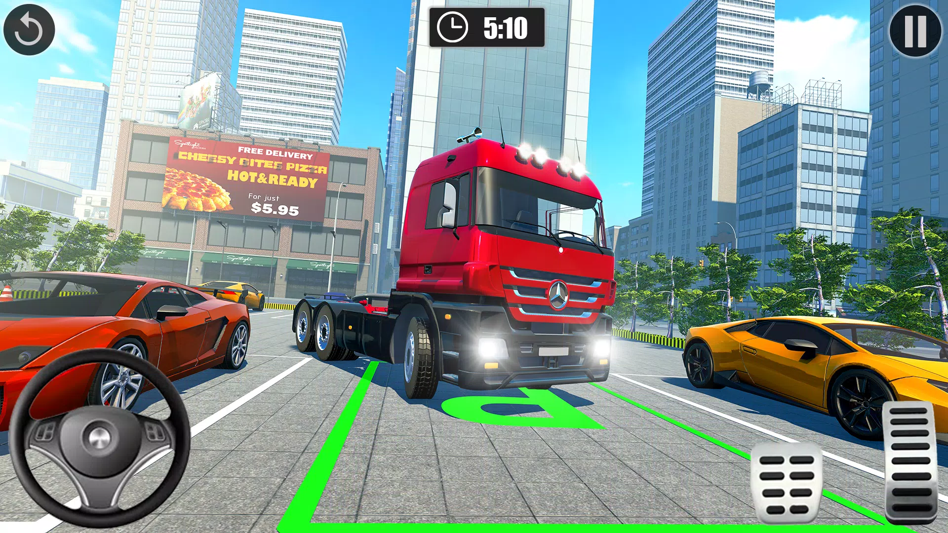 Simulador de estacionamento de caminhões - Jogue Online em