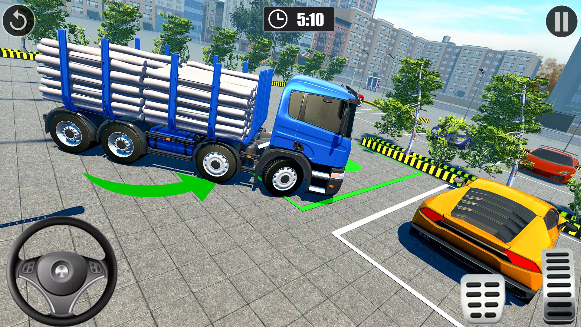 Download do APK de jogos de estacionamento caminhão 2020: reboque