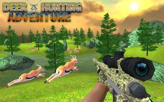 Cerf Chasse Aventure Jeux capture d'écran 2