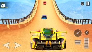 Mega Ramp 3D-Auto-Stunt-Spiel Plakat