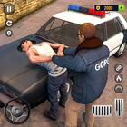 jeu de police simulator 3D icône