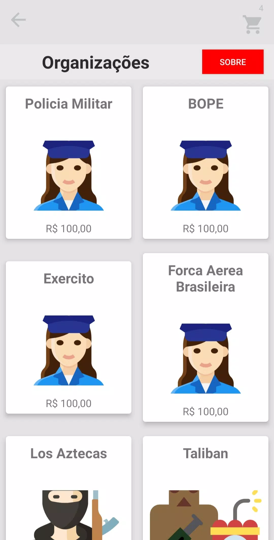 Brasil Play Shox ~ Organização Policia Militar ~ 