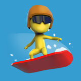 Snowboard Race 3D أيقونة