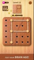 Rope Puzzle: Wooden Rope Games ảnh chụp màn hình 1