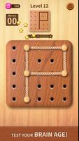 Rope Puzzle: Wooden Rope Games स्क्रीनशॉट 1