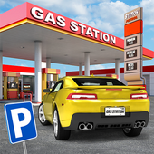 Gas Station: Car Parking Sim icono