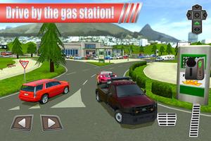 Gas Station: Car Parking Sim постер