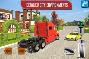 Delivery Truck Driver Sim syot layar 1