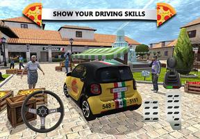 Poster Pizza Delivery: Driving Simula