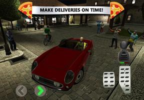 Pizza Delivery: Driving Simula اسکرین شاٹ 2