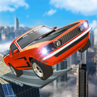 Roof Jumping Car Parking Games icône
