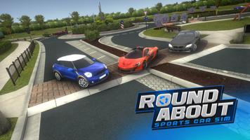 Roundabout: Sports Car Sim Affiche