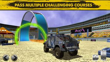 3D Monster Truck Parking Game syot layar 1
