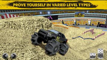 3D Monster Truck Parking Game Ekran Görüntüsü 2